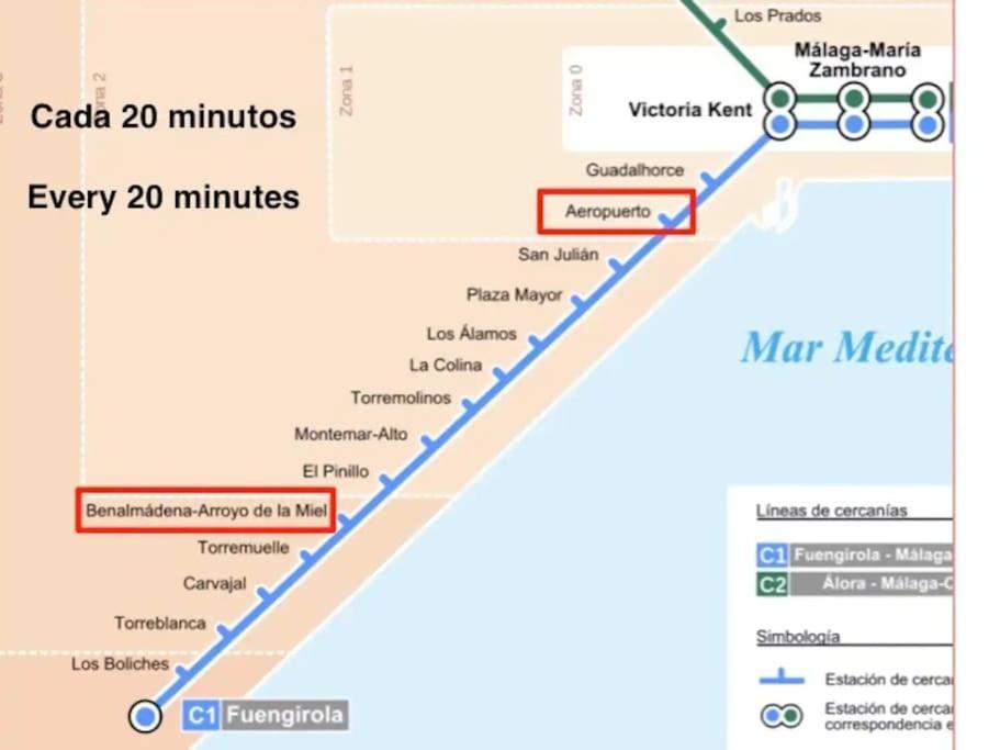 Apartamento En Benalmadena Costa Eksteriør bilde